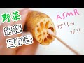 ASMR レンコンで綿棒耳かき(睡眠用)