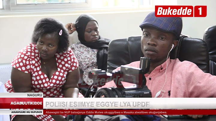 Agabuutikidde   Poliisi esiimye eggye lya UPDF  Ebasiimye okulwanyisa obutujju.