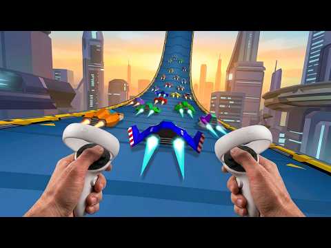 F-Zero X VR (Quest 3 standalone) gameplay