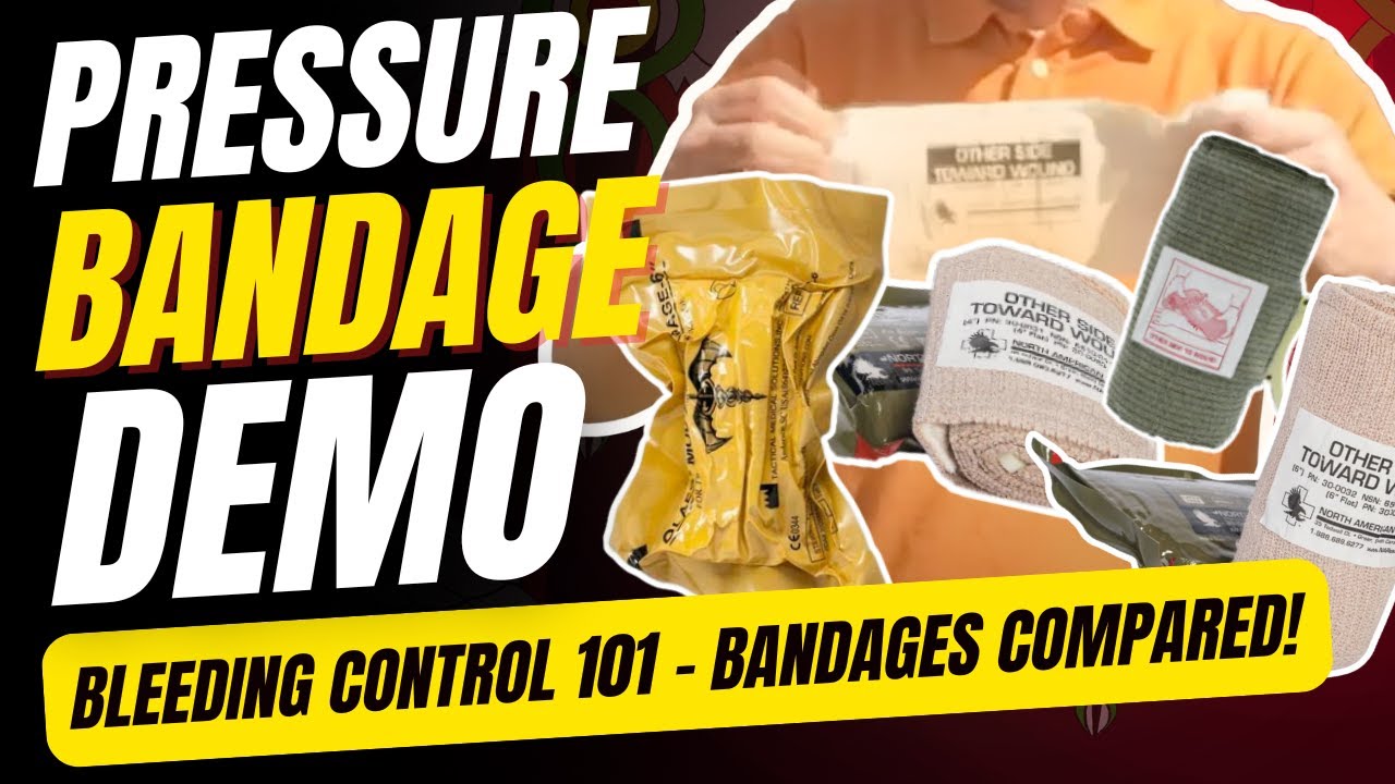 Trauma Dressing / Pressure Bandage YouTube