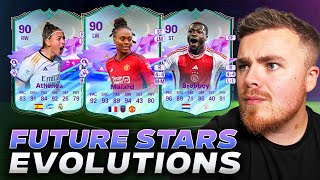 FUTURE STARS EVOLUTIONS! 😱 The BEST choices for the FS ACADEMY ATTACKERS EVOLUTION ⭐