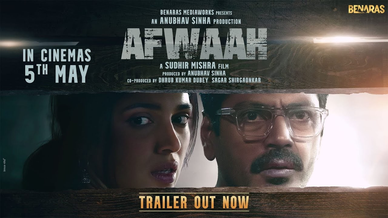 ⁣Afwaah Official Trailer | Nawazuddin | Bhumi | Sumeet | Sudhir M | Anubhav S | In Cinemas 5th May