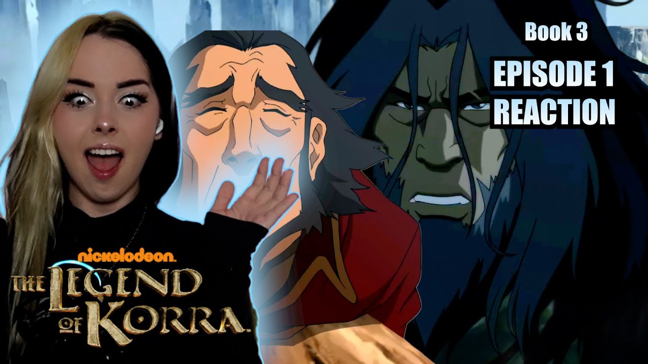 A BREATH OF FRESH AIR! THE LEGEND OF KORRA BOOK 3 EPISODE 1 REACTION (SCREAMING!!)