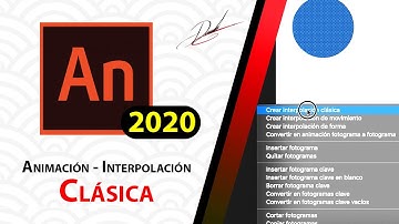 Adobe Animate CC 2020 - Interpolación clásica de movimiento