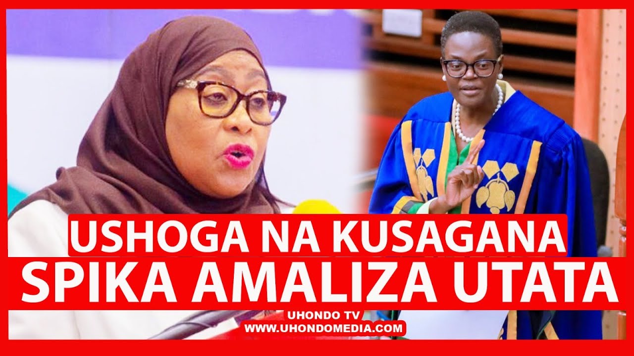 SPIKA DKT. TULIA ATOA TAMKO ZITO SAKATA LA USHOGA, AIPA MAAGIZO SERIKALI