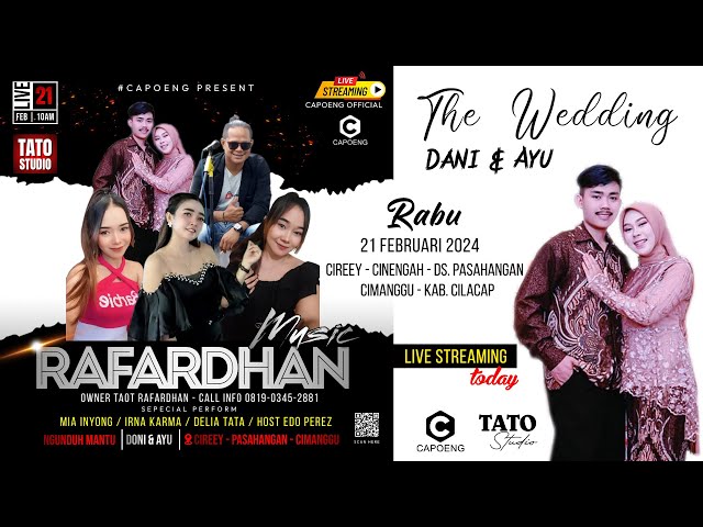 Live Malam RAFARDHAN Entertainmen | Wedding Reception Doni & Ayu | Pasahangan 21 Feb 2024 class=