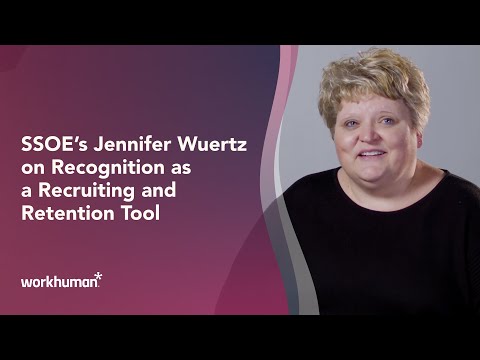 SSOE's Jennifer Wuertz on recognition as a recruiting and retention tool thumbnail