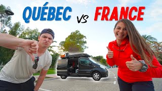 La VANLIFE - les différences France VS Québec