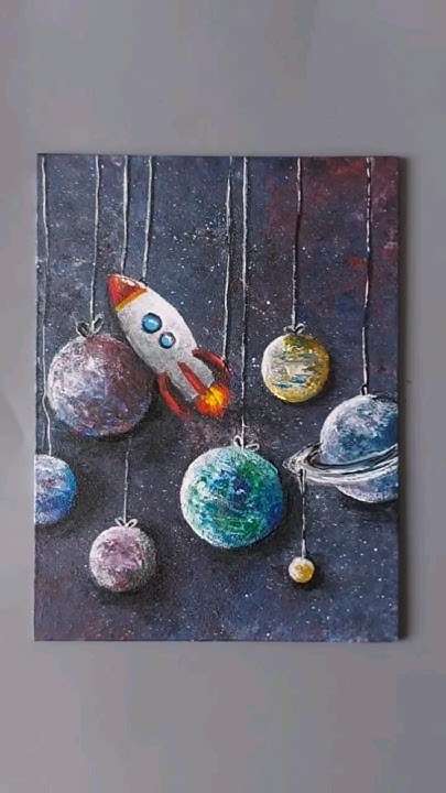идея для космической картинки🌌🚀 - YouTube