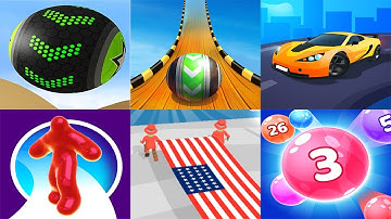 Going Balls VS Sky Rolling Balls Ball Run 2048 Blob Runner 3D Flag Painters Coin Rush #39