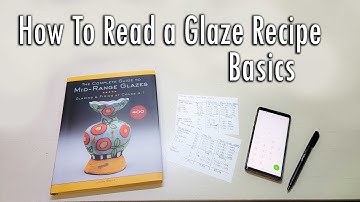 How To Read a Glaze Recipe: Basics | Calculating a Glaze Batch | Beginner Reading Glaze Recipe Guide