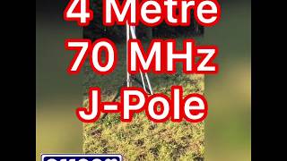 J Pole 4m Antenna manufactured by Ceecom Amateur Radio Antennas JPole for 4 Metr