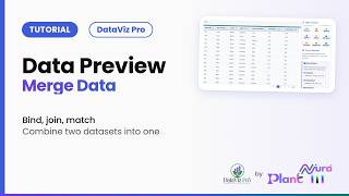Data Preview · Merge Data | DataViz Pro Tutorial