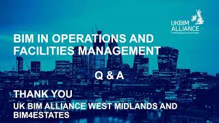 BIM in Operations and FM