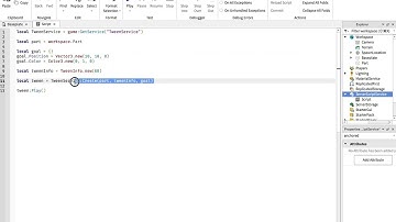 HOW TO ANIMATE A PART USING TWEENSERVICE 2023 ROBLOX STUDIO LUA SCRIPTING TUTORIAL [WORKING]