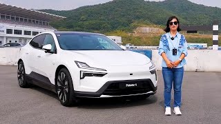 快，并快乐着的电动轿跑——极星Polestar 4赛道试驾