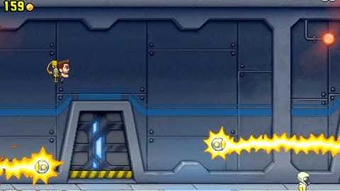 Jetpack Joyride review iPhone gameplay