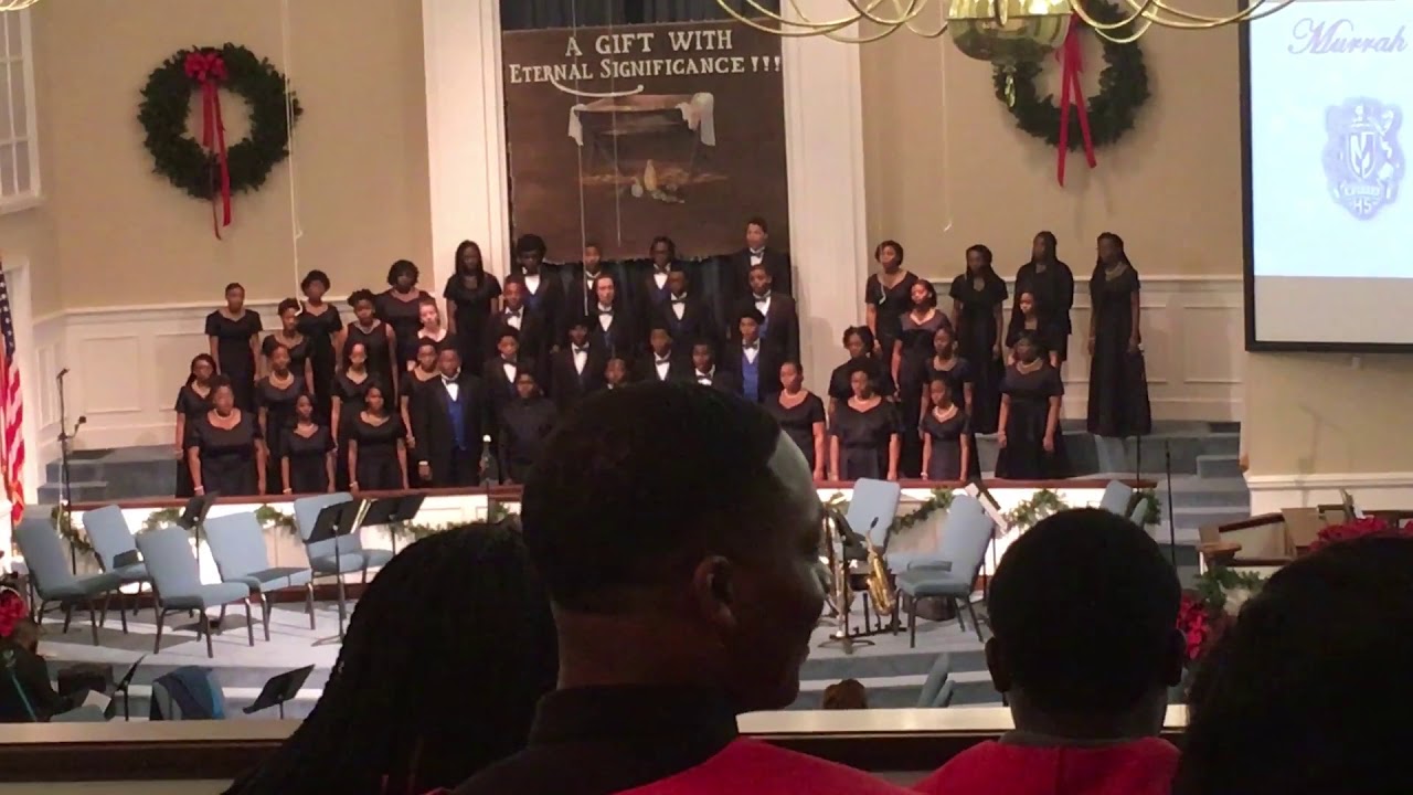 Murrah Choir Poor Little Jesus - YouTube