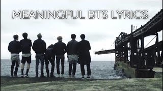 10 meaningful BTS songs/lyrics