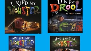 Complete set of monster books By: Amanda Noll