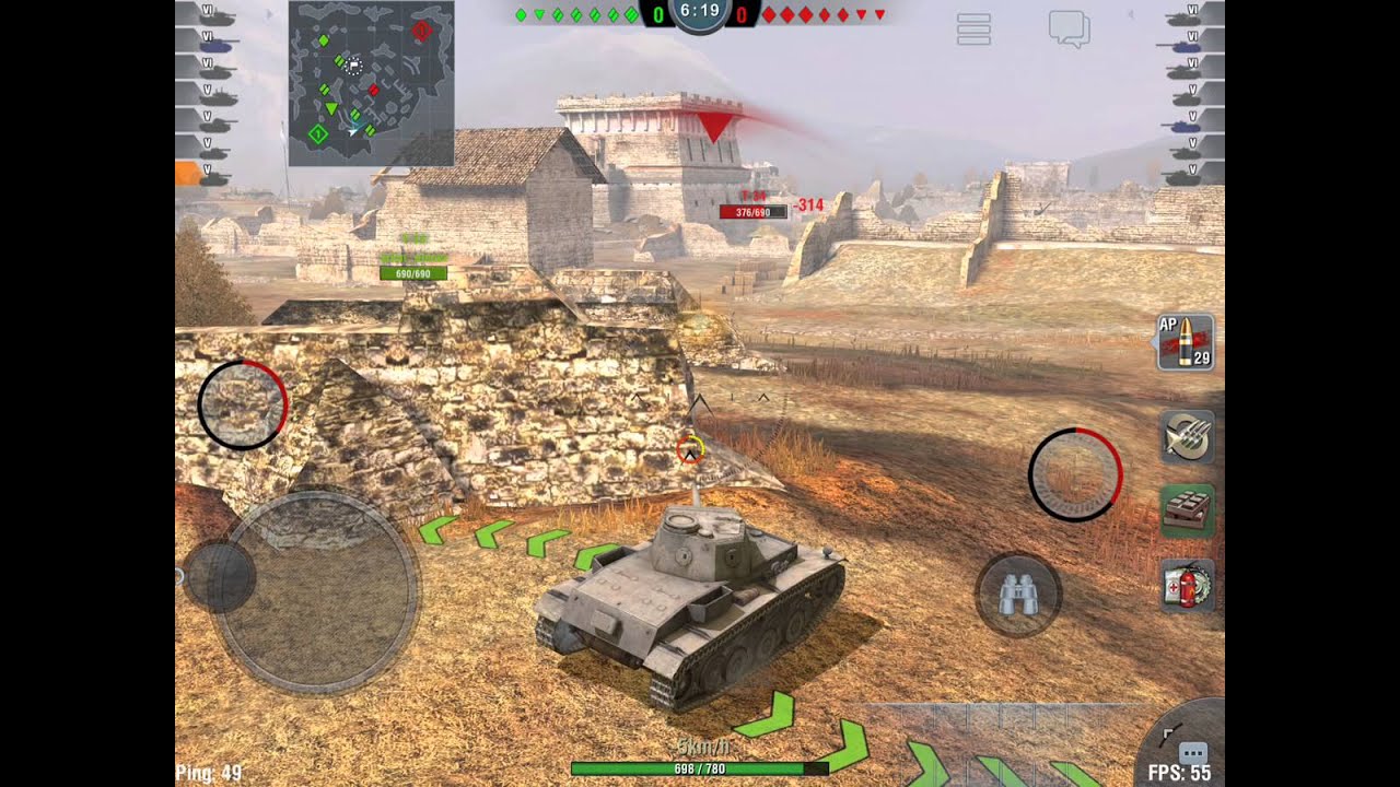 wotblitz VK 30.01 (H) 1 Kills Rank 2 - World of Tanks Blitz