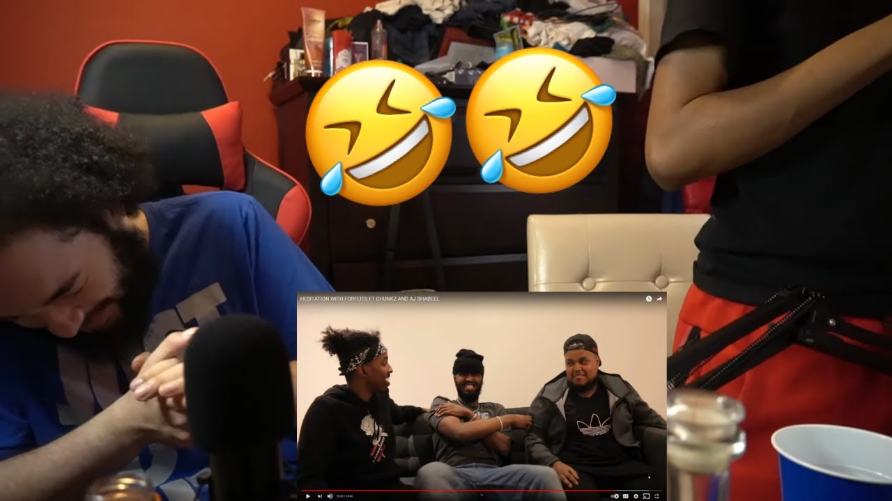 THESE VIDS ARE JOKES 😭👋🏽 | AMERICANS REACT TO DARKEST MAN HESITATION WITH FORFEITS FT CHUNKZ AND AJ