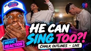 REN Can Sing Like THIS Too?! 😳 | Chalk Outlines Live FIRST REACTION