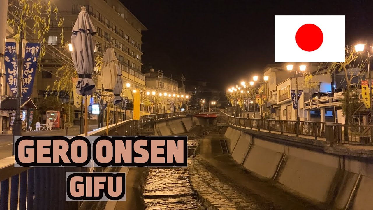 【Gifu, Japan】Gero Onsen♨ with nice autumn leaves !