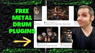 Totally free metal drum kits plugins!