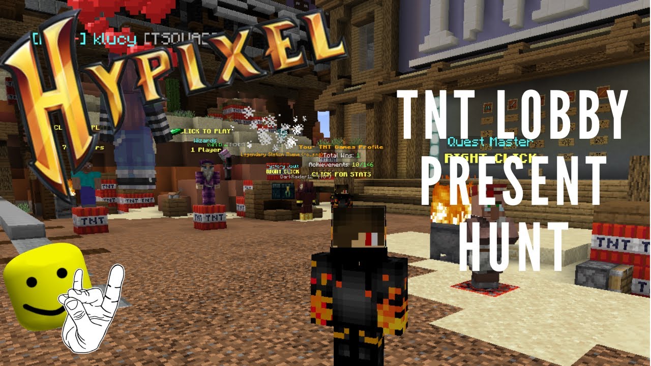 3 Present locations in TNT! Hypixel