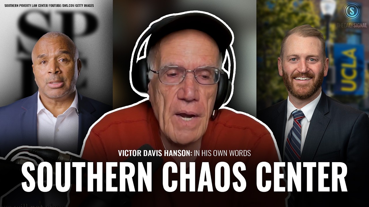 ⁣Victor Davis Hanson: UCLA Mob Tactics, Crime Culture, & the Southern Poverty Law Center’s Influe