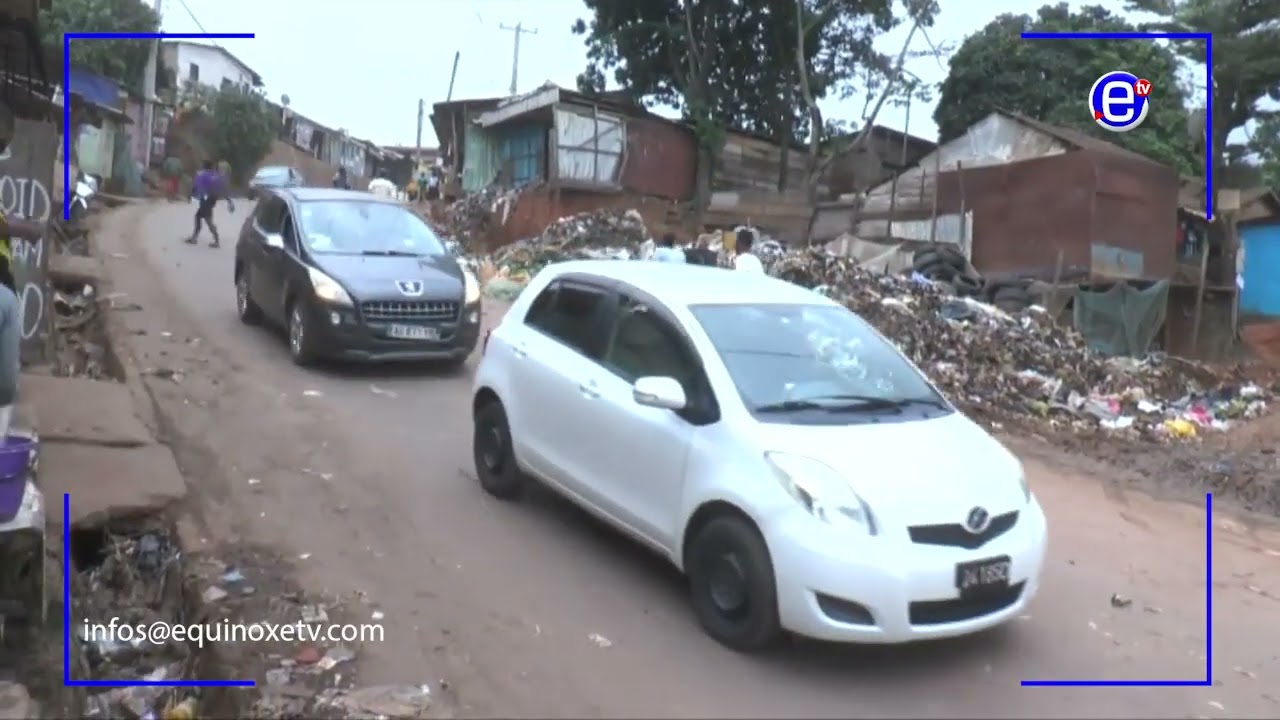 YAOUNDE, OTAGE DES ORDURES ET AUTRES DECHETS - EQUINOXE TV