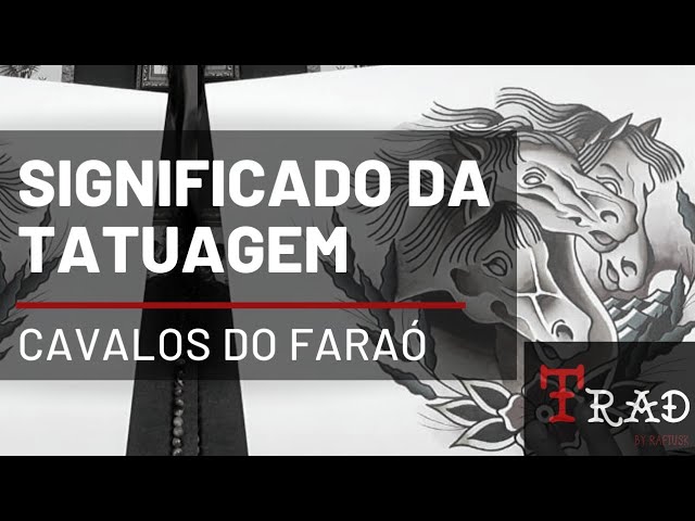 O que significa uma tatuagem de cavalo (cavalo) - Tudo sobre tatuagem