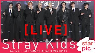Download Lagu [LIVE] Stray Kids Arrival - at Incheon Airport 20260111 MP3