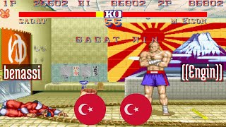 Street Fighter II Champion Edition (FT5) - benassi (TR) vs ((Engin)) (TR) - 2021-08-24