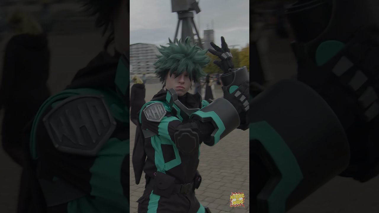 My Hero Academia Cosplay - Bakugo & Deku | MCM London Comic Con #Shorts #MyHeroAcademia #Cosplay
