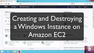 Creating AWS Windows Instance