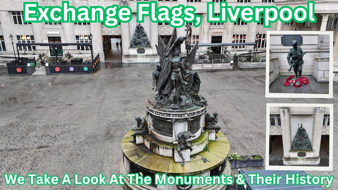 Exchange Flags, Liverpool City Centre - Grade II Listed With ALOT Of History