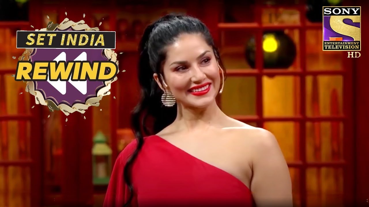 Kapil Flirts With Sunny Leone The Kapil Sharma Show SET India Rewind 2020 pic