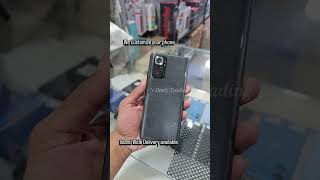 CUSTOMIZE BACK STICKER FOR REDMI NOTE 10 PRO #ndealztradingcenter #viral #trending #love #fyp #phone