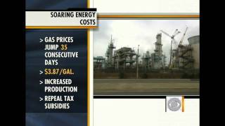 Obama calls for end of oil industry tax breaks