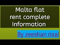Malta house rent or flat rent information.