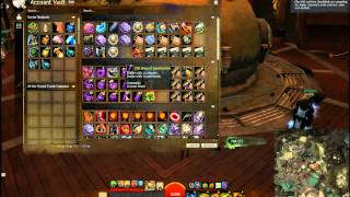 Guild Wars 2 - Massive Collection Of Karma Consumables And Bag Of Coins