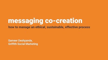 Sameer Deshpande – Behavioural Messaging co-creation
