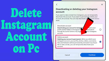 How to delete instagram account permanently on pc || how to delete instagram account on laptop 2023