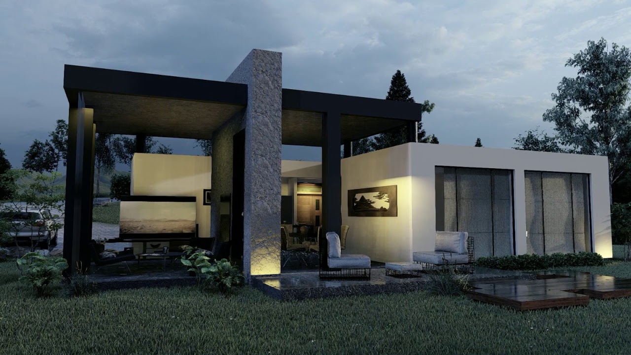 la casa de la pradera - diseño propio. Pasto Colombia. - YouTube