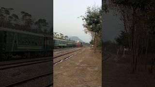 Slightly Horns Of 48Dn Rehman Baba Express Ping Taraki Railway Station