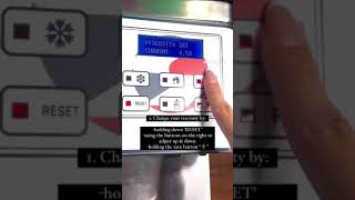 Secret Buttons on a Spaceman Machine