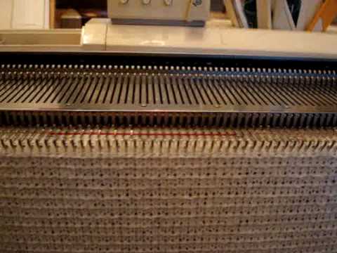 G-Carriage on the knitting machine - #1