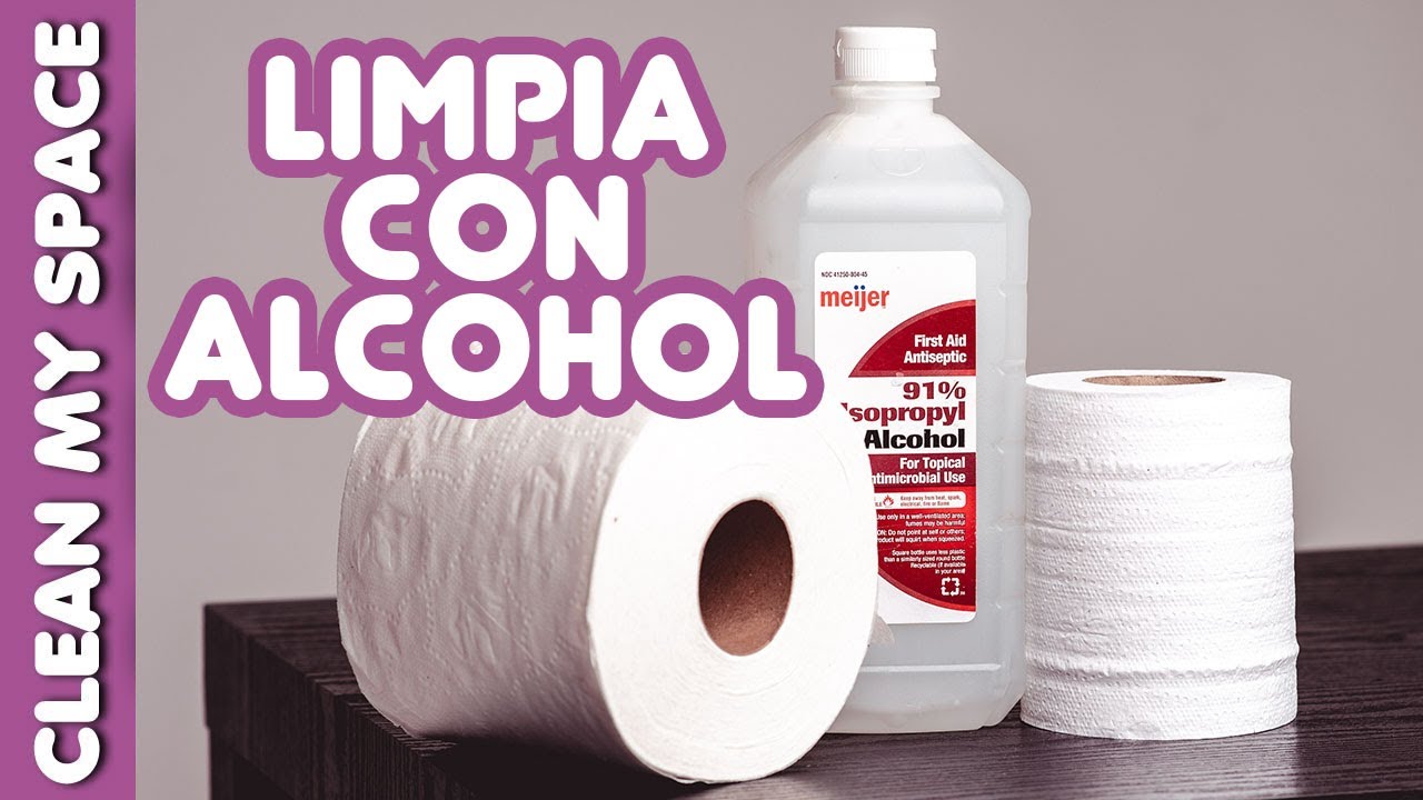 Trucos para limpiar con alcohol que te sacarán de más de un apuro